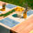 Polyester Abstract Rectangle Placemat