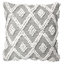 Housse de coussin géométrique carrée