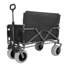 Le chariot pliable 3-en-1 se convertit en un chariot de chariot pliant convertible avec un plateau pliable monté à l'arrière-71689413