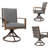 Jacqueline Patio Dining Set with Rectangular Table , Cushions Included-1813464670