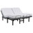 Weston 2-Piece Split Eastern King Upholstered Adjustable Bed Base