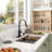 Casainc 32" L x 19" W Drop-in Stainless Steel Kitchen Sink with Faucet Included-109012384