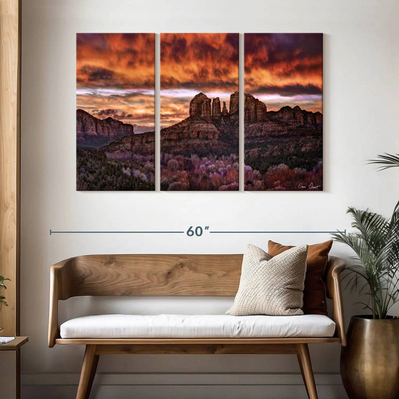 Nicci Pink Morning Glory IV, 32" H x 50" W