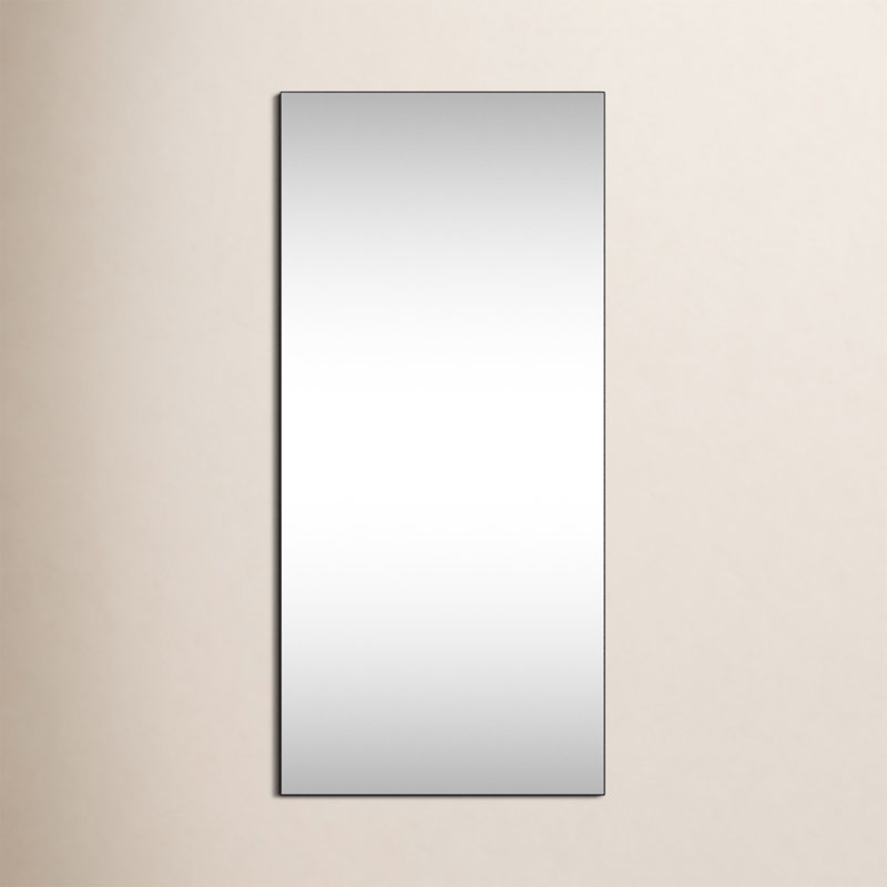 Dainton Rectangle Metal Mirror, Black