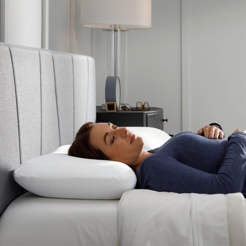 Tempur-Symphony Foam Plush Support Pillow, 2 Pack
