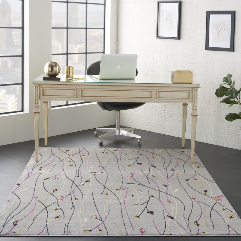 Yesima Indoor Rug, Rectangle 6' x 9'