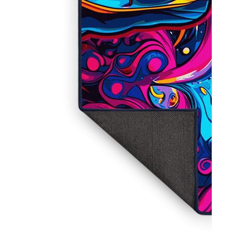 Trance Cosmos Rug, Round 8'