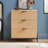 Asho Reeded 3-Drawer Dresser-91906254