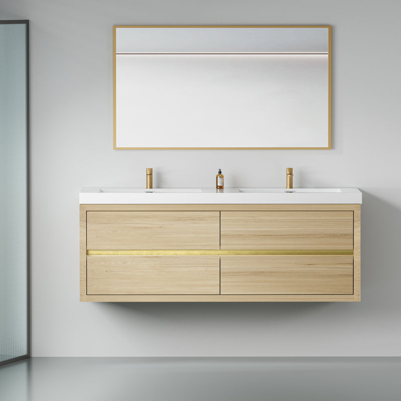 Cody Floating Bathroom Storage Vanity