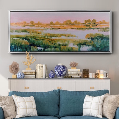 Marshland View I - Toile encadrée