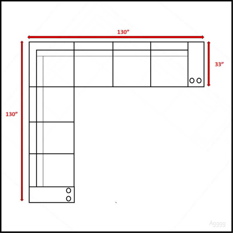 Canapé d'extérieur en osier entièrement assemblé - Mobilier de patio pré-assemblé à installation rapide