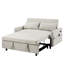 Beige canapé avec matériaux, ports - pour le salon 55,1 "lit réglable, Fatigue appartement-919849234