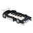 Black Twin Race Car-Shaped Bed With Quality Construction And Wheels - Enhances Bedroom Comfort Appearance Car Resists Daily Use Challenges-690211005