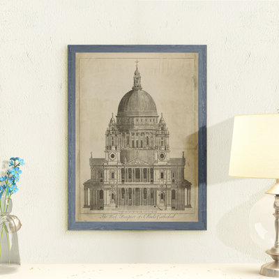 " 'St. Paulâ™s Cathedral' " by Paul Cezanne