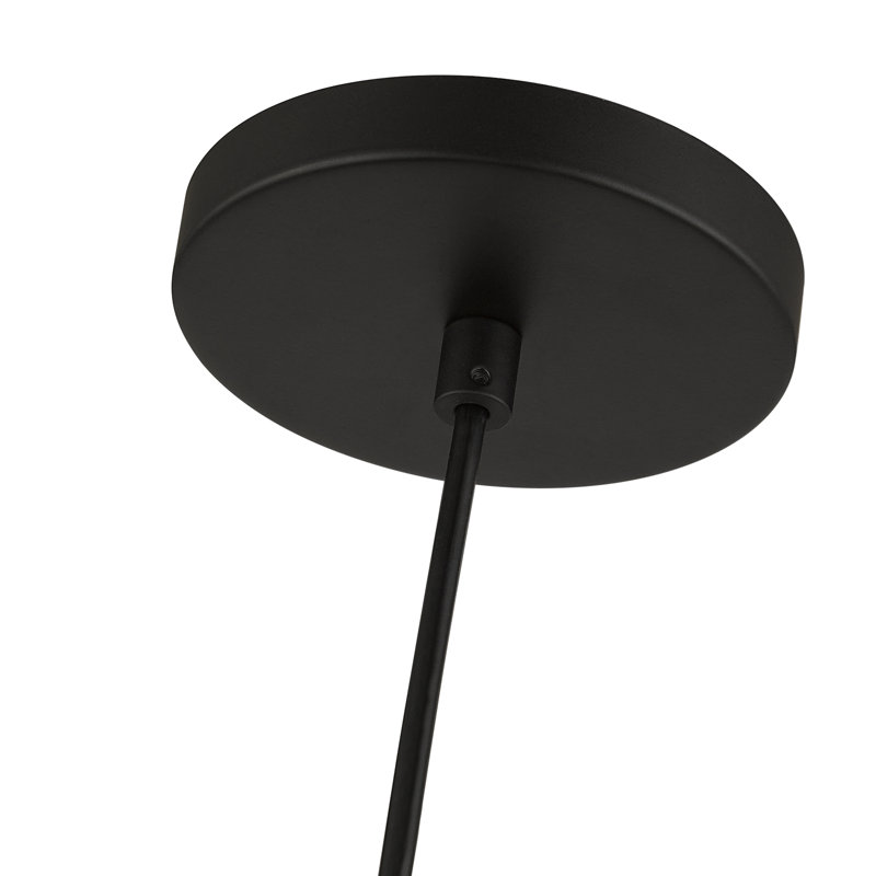 Gebelein 1 - Light Gold Pendant, Black, Black/Orange
