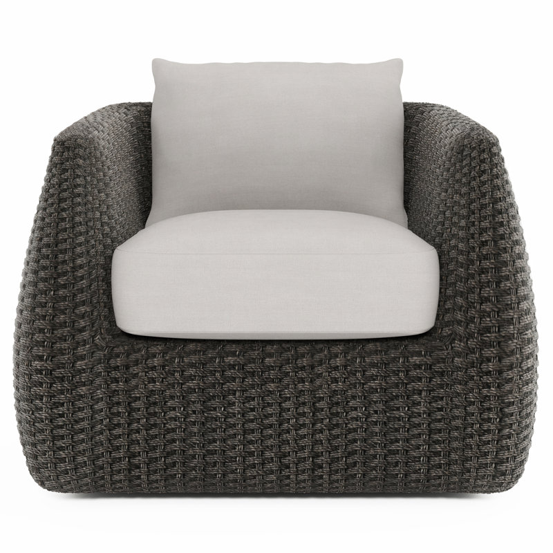 Bernhardt Sarene Outdoor Chair, Light Gray