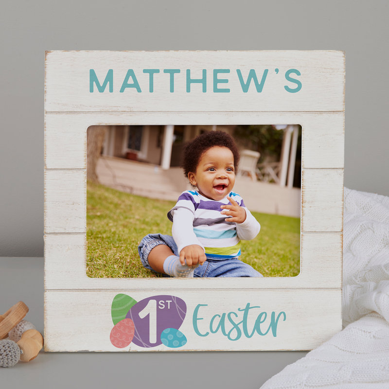 White Wood Picture Frame, 5" x 7"