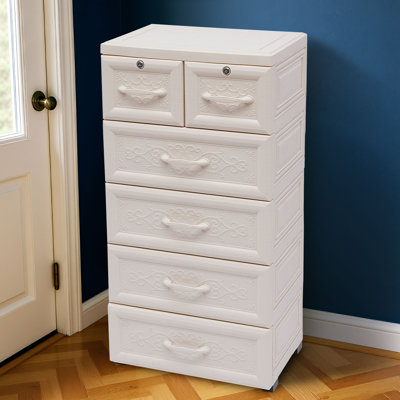5 Drawer Storage Dresser Chest