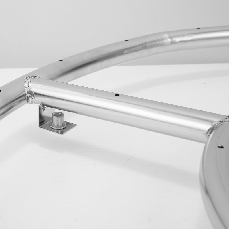 24-Inch Round Stainless Steel Drop-In Fire Pit Burner
