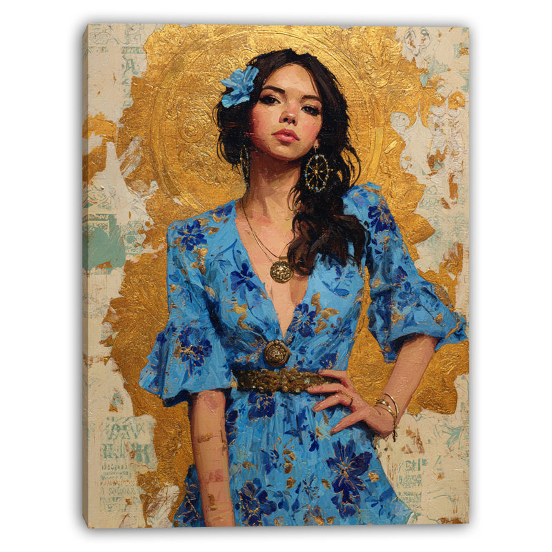 Art mural chic sur toile tendue, H 40 po x l 30 po