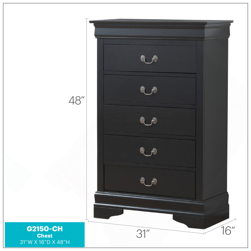 Commode Louisphillipe, noir
