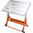 30.3'' W Height-Adjustable Workbench with Wheels