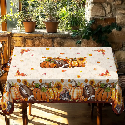 Nappe automne-hiver 152 x 220 cm Rectangle saisonnier