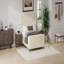 Structure de lit tapissier en velours-61851111