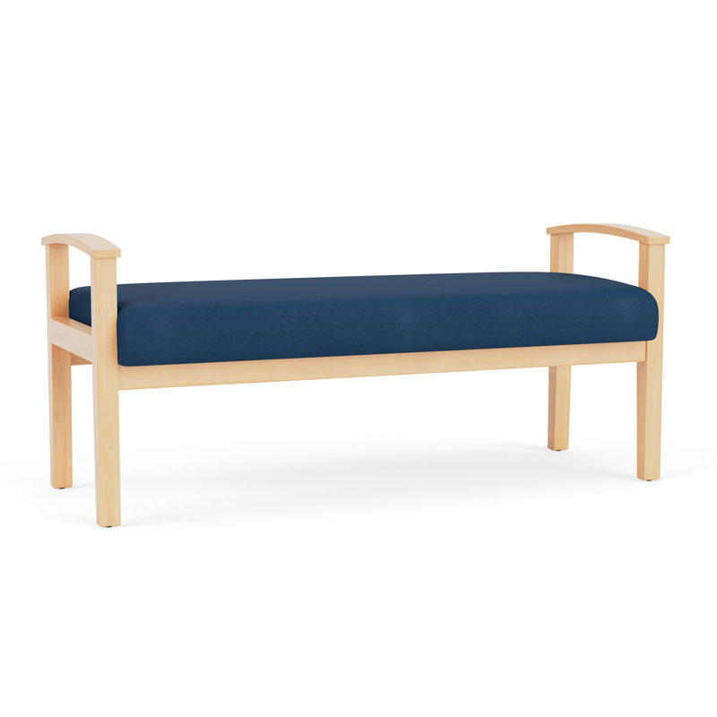 Banc en bois massif Amherst, Naturel, Patriot Plus Blue Ridge