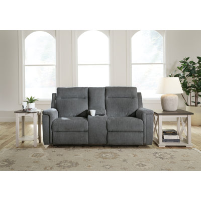 Doux 75'' Upholstered Power Reclining Loveseat