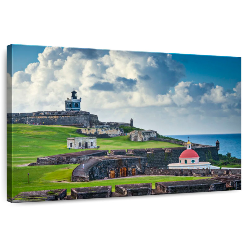 Fort Ravi San Felipe Del Morro, H 26 po x l 39 po
