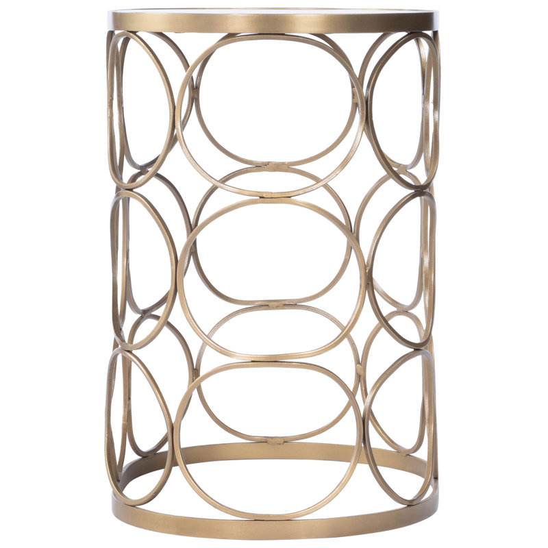 Talulah Oval Marble Side Table