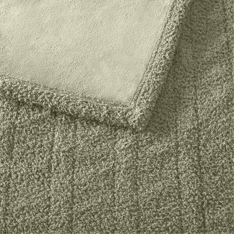1 PCS Twin Blanket Sage, 84" L x 62" W, Sage