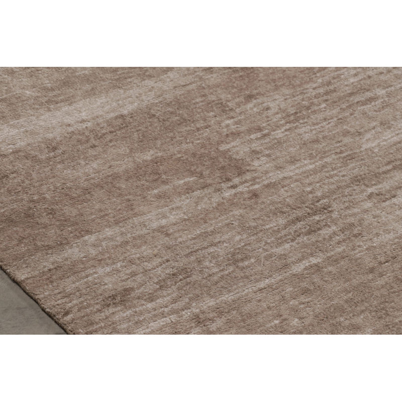 Textural Hand Knotted Area Rug, Rectangle 12' x 22'