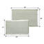 Ensemble de tapis de bain à franges gaufrées - 2 pièces-133706796-133706798