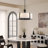 5 - Lights Dimmable Drum Chandelier-473918393