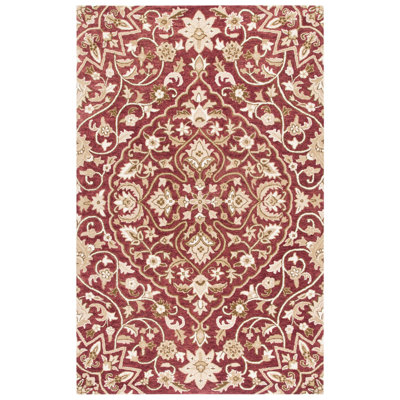Tapis oriental en laine touffeté à la main Pooler