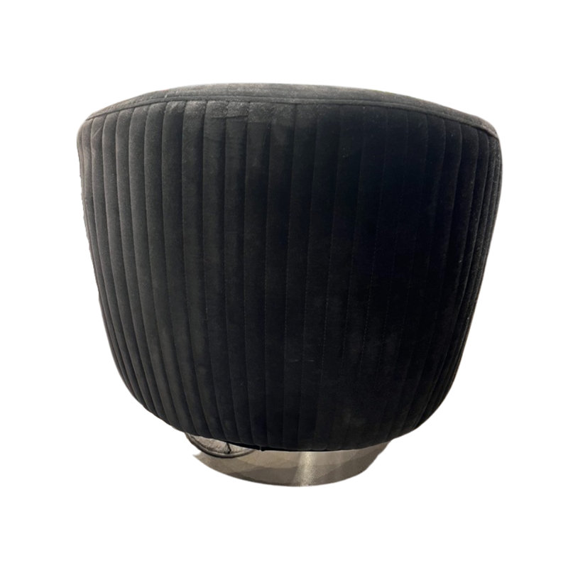 Fauteuil de 27 po de largeur, Noir