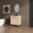Wylko 30 " W Wall Mounted Wall Mounted 1 Single Vanity Bathroom Vanity With Ceramic Top