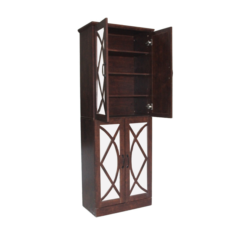 68-Inch Tall Walnut  Shoe Cabinet With Doors, 8-Tier Shoe Storage Cabinet With Adjustable Shelves, Modern Shoe Organizer Shoe Rack Cabinet For Entryway, Hallway, Closet, Living Room