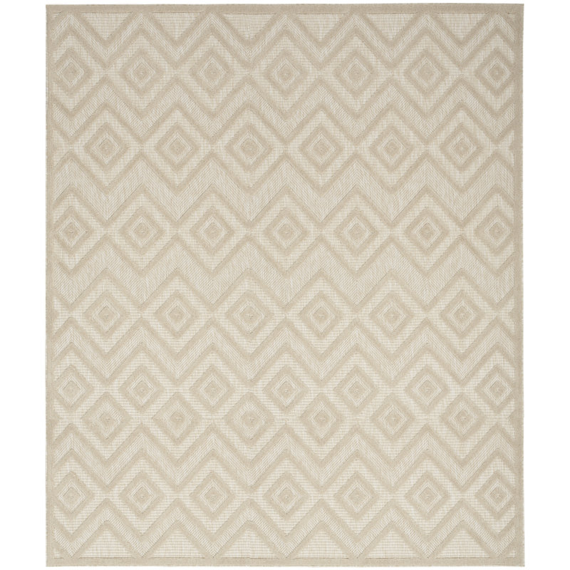 Klowie Geometric Indoor/Outdoor Area Rug, Rectangle 8' x 10'