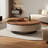 Modern simple round coffee table living room