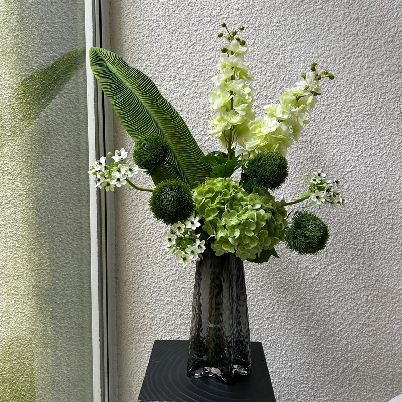 Décoration de bureau en verre simulé