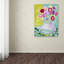Art mural sur toile tendue - art mural Wyanne «Flowers From A Friend» pour le salon, la chambre à coucher ou le bureau - 35 x 47-21174736