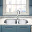 Undertone® Preserve 35-1/8" L x 20-1/8" W x 9-3/4" Under-Mount Extra Large/Medium Double-Bowl Kitchen Sink