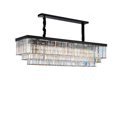 Allure 20-Light Rectangular LED Chandelier