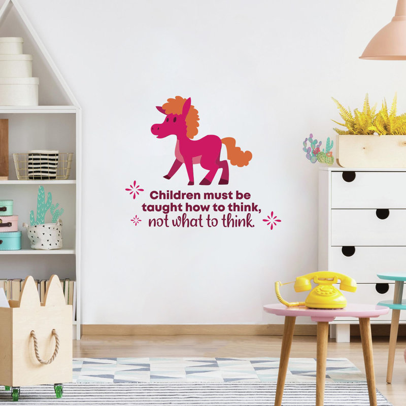 Text & Numbers Wall Decal, 10" H x 10" W x 0.05" D