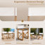 Ensemble de 2 chaises pliantes Linnea