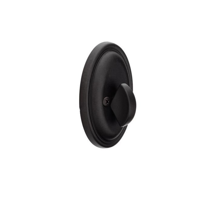 Deadbolt One Sided Deadbolt, Flat Black Bronze