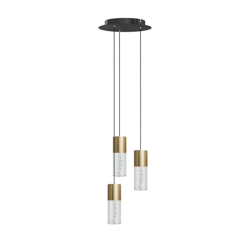 Andromedae 3 - Light Cluster Pendant, Brass